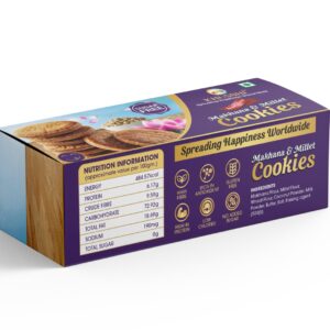 Makhana & Millet Cookies