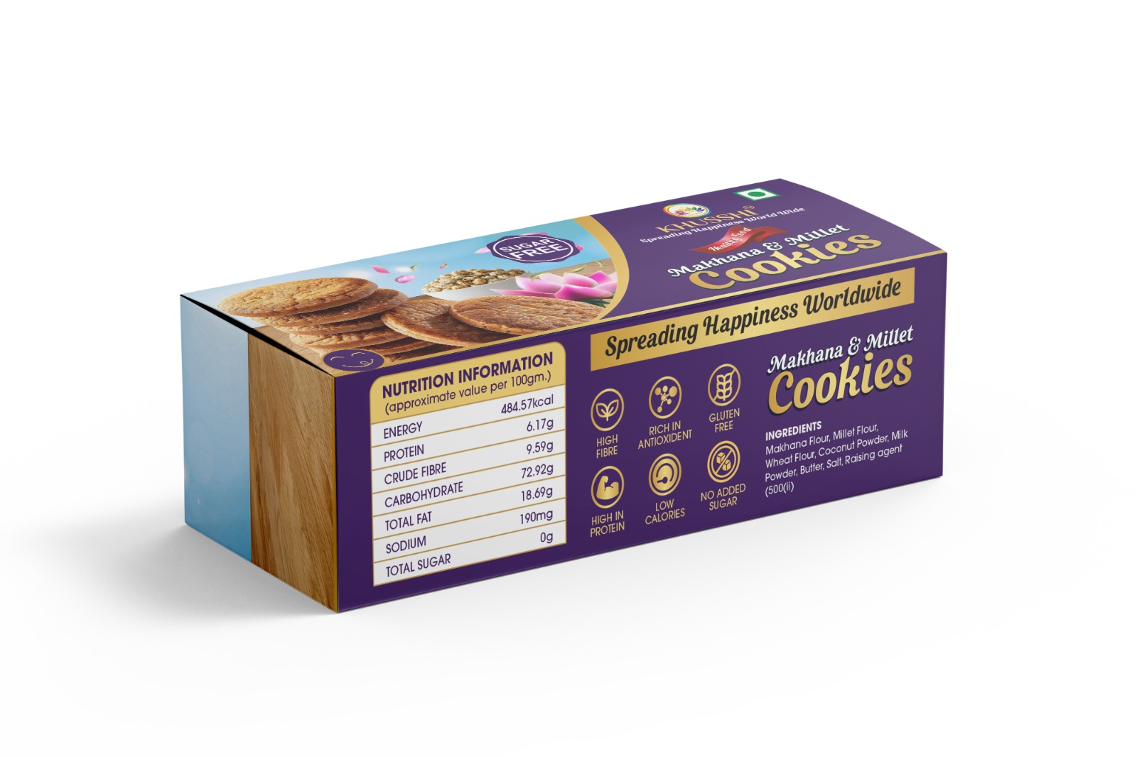 Makhana & Millet Cookies